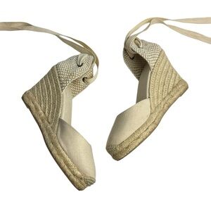 Soludos Marseille Wedge Classic La Concha Ivory Espadrilles 5